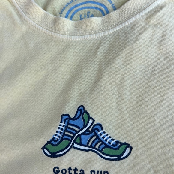 Life is Good Bundle! One Yellow & One  Orange Size Large - Picture 4 of 6